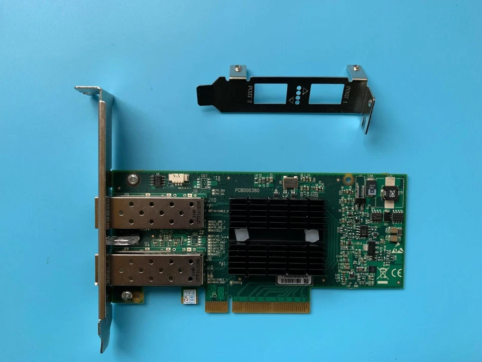 HP 518001-001 Mellanox 10 GbE PCI-e G2 Dual Port Network Card +2* SFP+ cable - Image 4 of 4