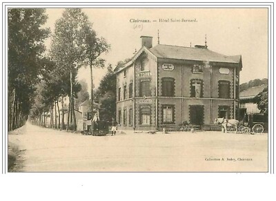 10 Clairvaux Hotel Saint Bernard Bureau De L'Omnibus Train Renard? Tacot Tramw