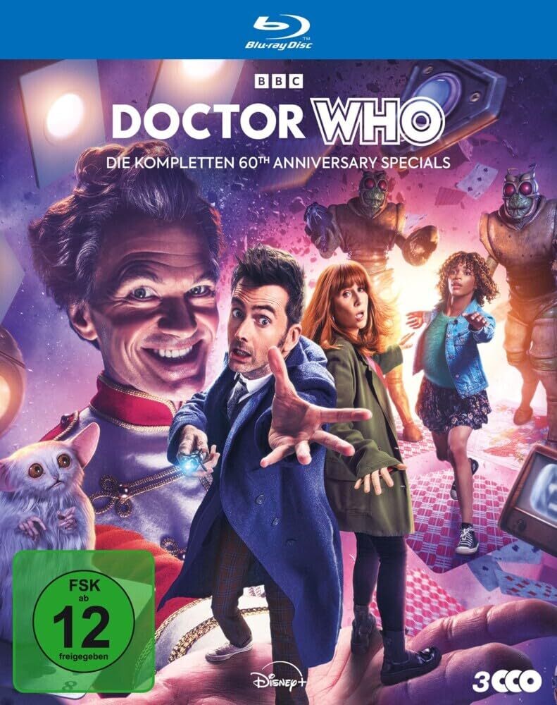Doctor Who - 60th Anniversary (Blu-ray) Tennant David Tate Catherine Harris