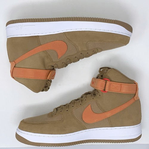 Nike Air Force 1 High 'Driftwood' Brown Sneakers, Size 14 BNIB DH7566-200 - Picture 7 of 8