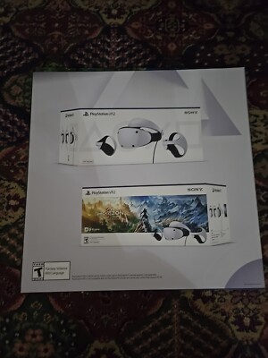 PlayStation 5 PS VR 2 EA Games 24x24 Official Store Display Sign Double Sided