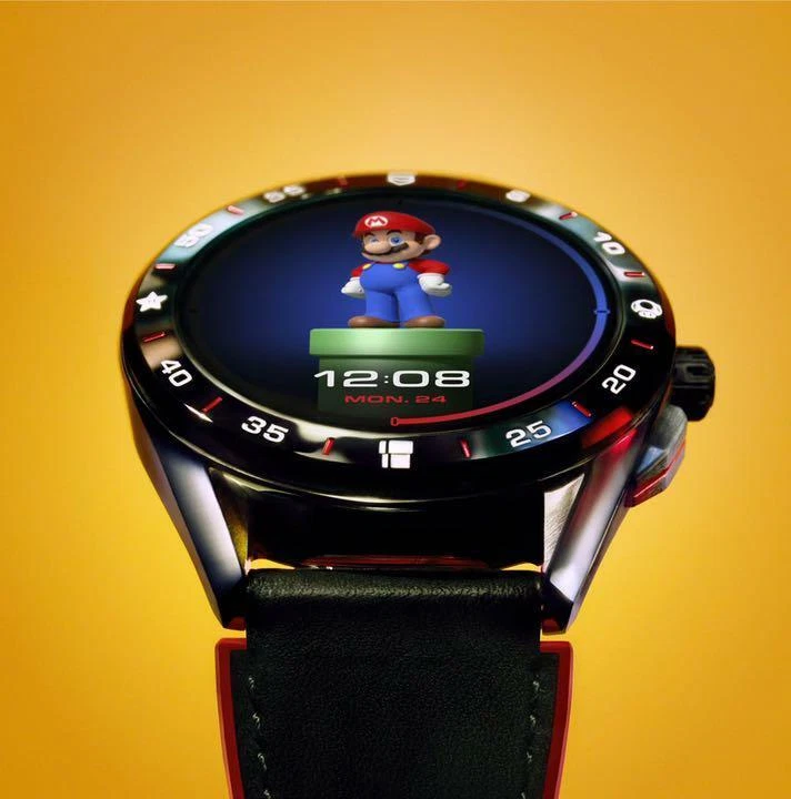 tag heuer connected super mario