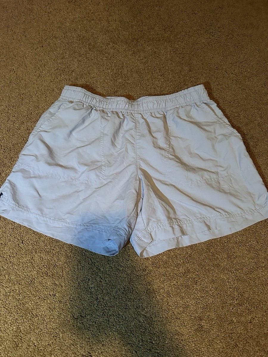 Women's Columbia Drawstring Shorts Light Blue Size XS