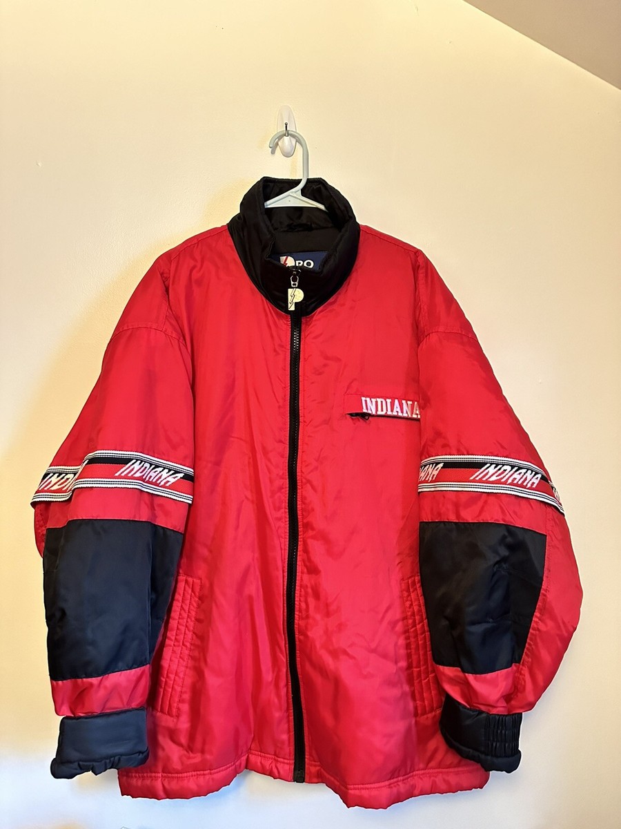 Vintage Indiana University IU Hoosiers Pro Player Jacket, Men's