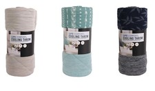 Life Comfort Reversible Cooling Throw, 60" X 70" Choice of Colors 1727177