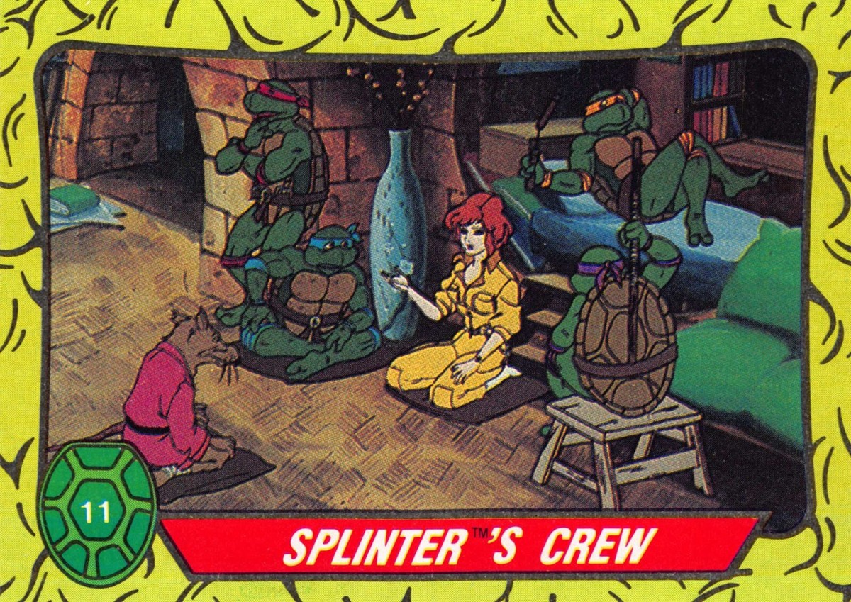 the beauty カードゲーム 1989年出版 1989 Teenage Mutant Ninja Turtles 1ST Trading Cards Complete Your