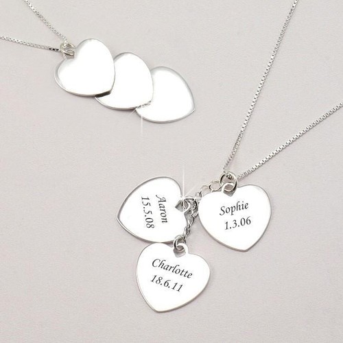 Ladies Sterling Silver Necklace with 