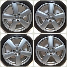 Audi A6 4F / Audi A4 S4 8E B6 B7 Original Alu-Felgen Sommer-Reifen 245/40 R18