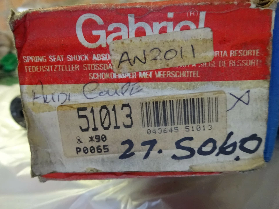Amortiguador trasero para Audi 80, 1978-1991, calidad original pieza Gabriel Foto 3 de 3
