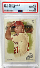2019 Topps A & G #10 Mike Trout PSA 10