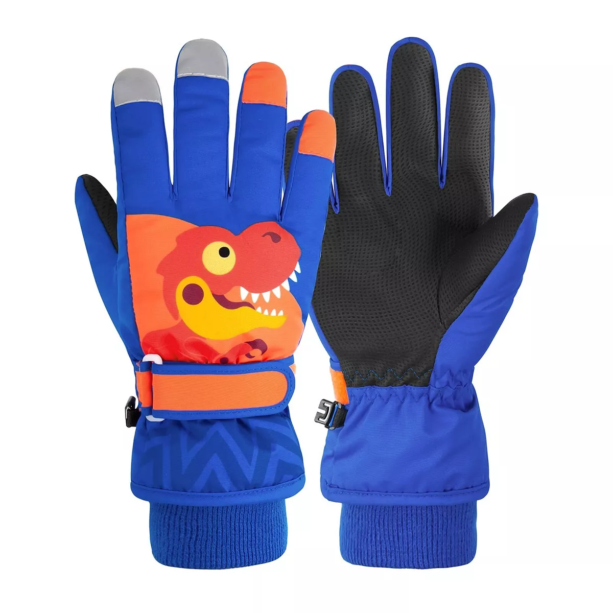 Winter Gloves for Kids Waterproof Boys Girls Cute Snow Ski Gloves