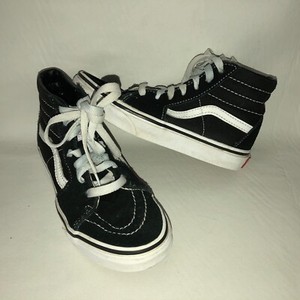 size 1 black vans