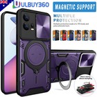For Motorola Moto G86 G56 G85 G55 G14 Edge 50 Case Armor Shockproof Ring Cover
