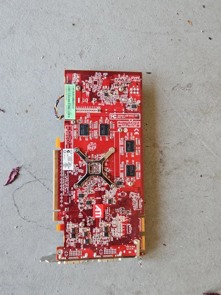 ATI FireGL Barco 102B1011022 MXRT 5200 512mb Gddr4 PCI Video Graphics Card - Image 2 of 2