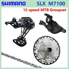 Shimano SLX M7100 1x12 Speed Drivetrain Groupset 51T Micro Spline Cassette New