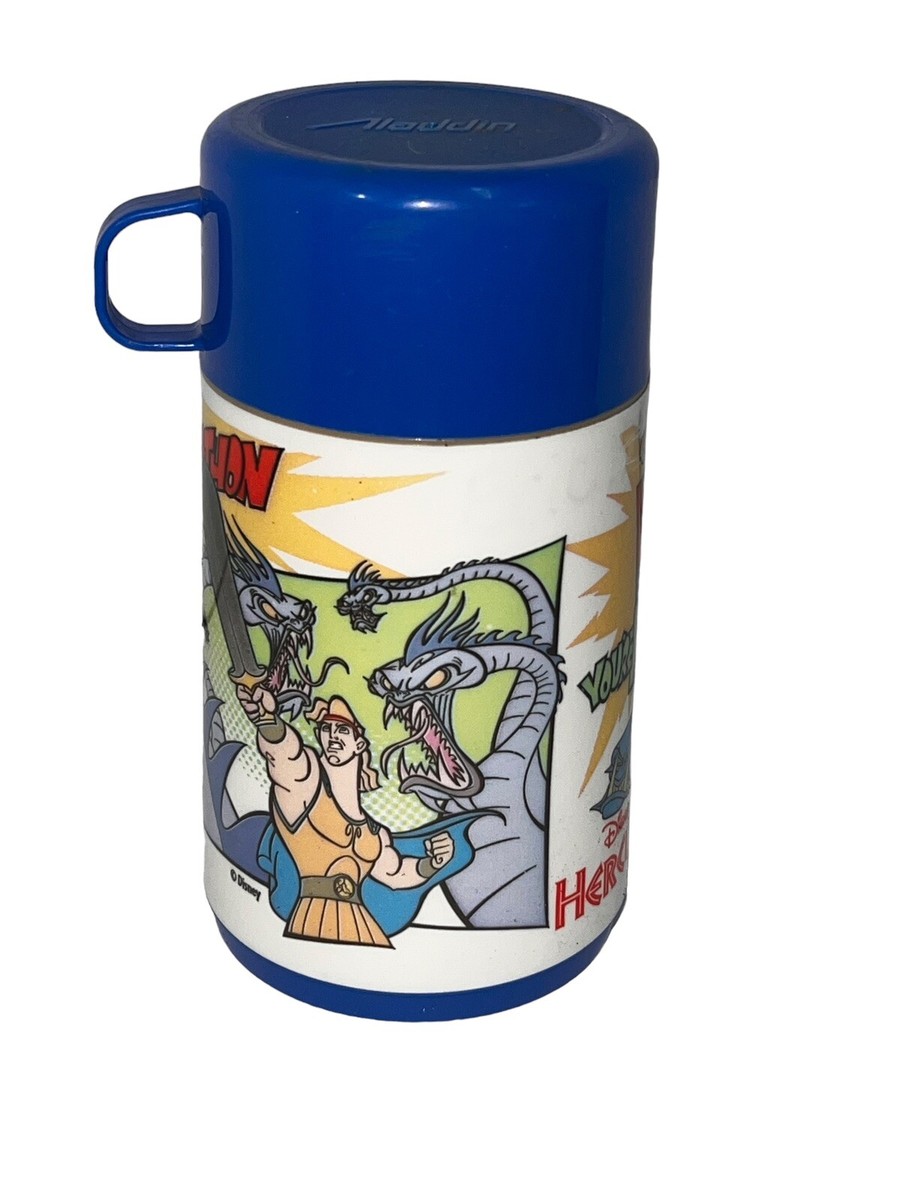 Vintage 1997 Walt Disney Hercules Plastic Aladdin Thermos | eBay