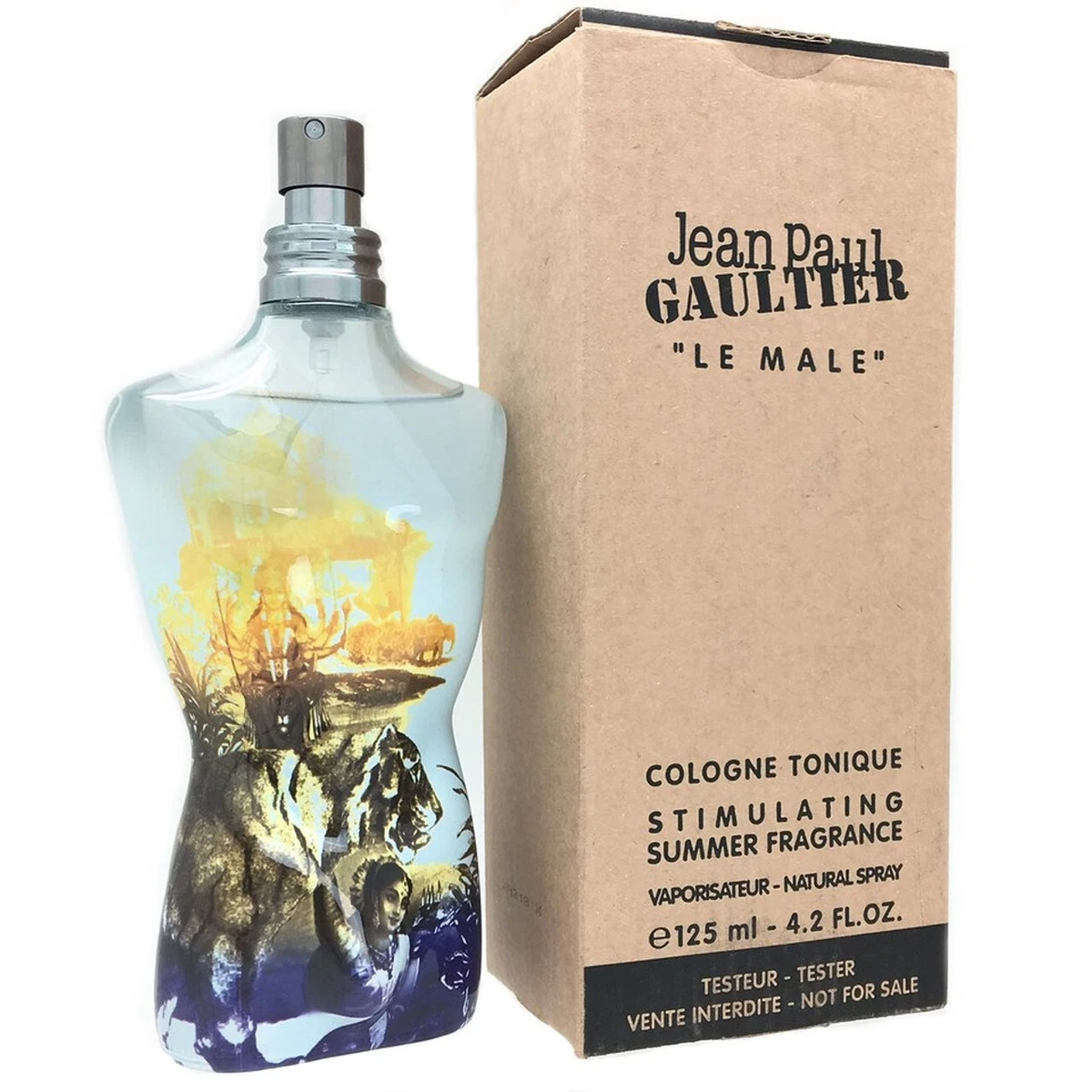 Jean Paul Gaultier Le Male 4.2 oz /125ml Tonique Stimulating Summer  Fragrance