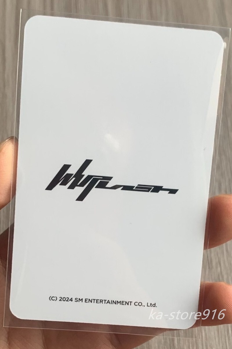 Aespa Winter 5th Mini Whiplash UP MD TRADING CARD BENEFIT
