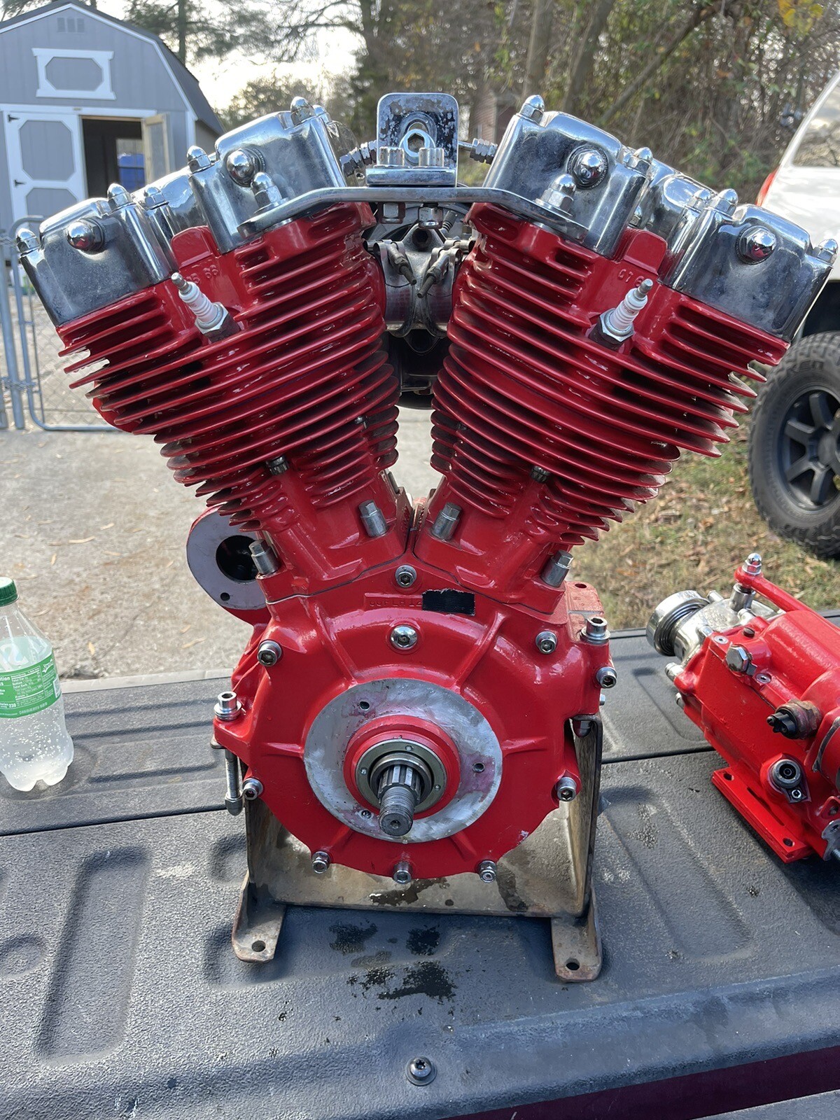 1966 Shovelhead FLH 80 Cubic Inch Engine & Transmission REBUILT Panhead