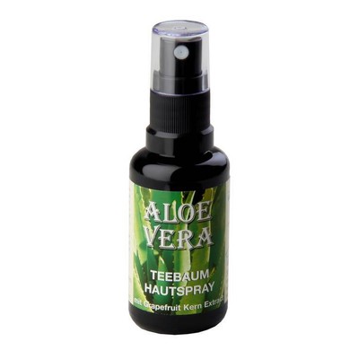 Aloe Vera 99% + Teebaumöl Spray · 30 ml · PZN 04132968