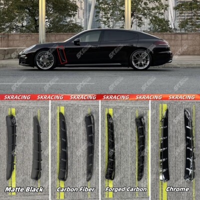 Carbon Fiber Car Roof Lamp Reading Light Cover Trim Frame Sticker For Porsche Panamera 2010 2011 2012-2016 Interior Accessories - 34