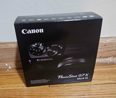 Canon PowerShot G7 X Mark III - 20.1MP Point & Shoot Digital Camera - Black
