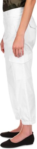 New WMNS Sanctuary Rebel Standard Rise Cargo Pants | Brilliant White | Size 31 - Picture 7 of 7