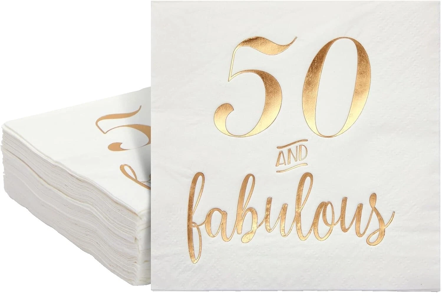 Blanco Servilletas De Fiesta de Cumpleaños