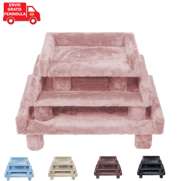 Sofá Cama Elevada para Mascota, Con 3 medidas, Pequeño, Mediano, Grande