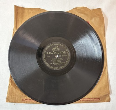 78~ EDDY ARNOLD Rockin' Alone/I'm Thinking Tonight Of My Blue Eyes