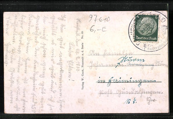 Ansichtskarte Bad Neustadt /Saale, Prinzessin LudwigKinderheilanstalt