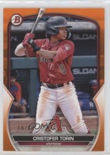 2023 Bowman Draft Orange 18/25 Cristofer Torin #BD-148 0w3