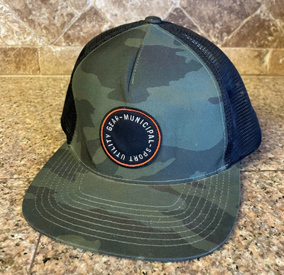 Municipal Sport Utility Gear SnapBack Mark Wahlberg Trucker Mesh Hat Cap Green