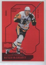 2024-25 Skybox Metal Universe Rookies PMG Red 74/100 Rutger McGroarty #121 0rb9