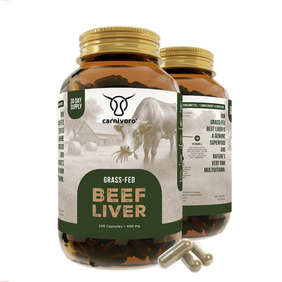 Carnivoro  Grass Fed Beef Liver » Rinderleber 240 Kapseln
