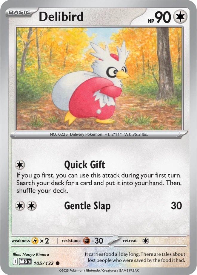 Delibird Pokémon TCG Cards for sale | eBay