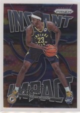 2021-22 Panini Prizm Instant Impact Isaiah Jackson #9 0qr0