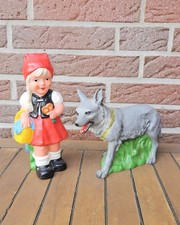 Heissner Märchen Rotkäppchen Wolf Zwerg Gartenzwerg