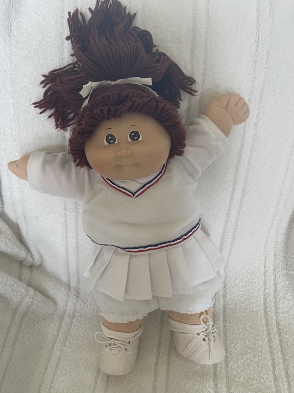 Original 80s Cabbage Patch Kids Cheerleader Tennis Doll