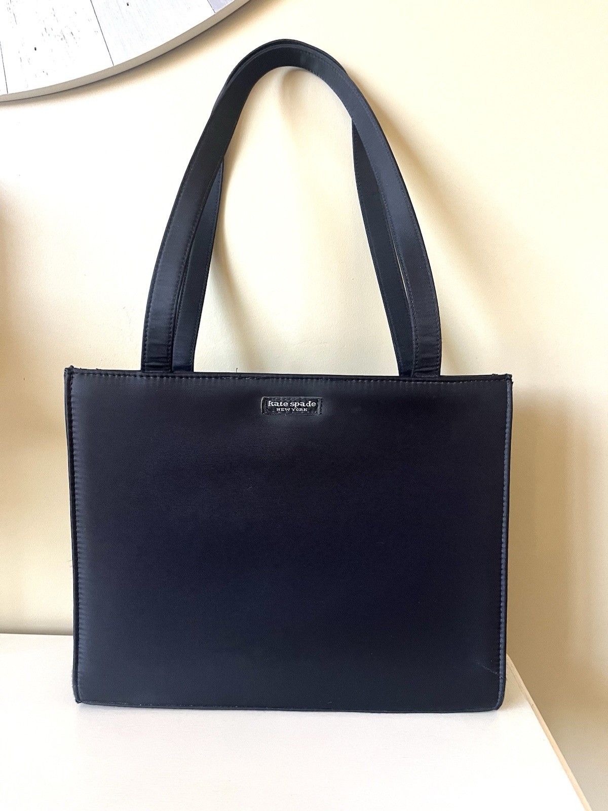 Kate Spade Black Nylon Sam Tote
