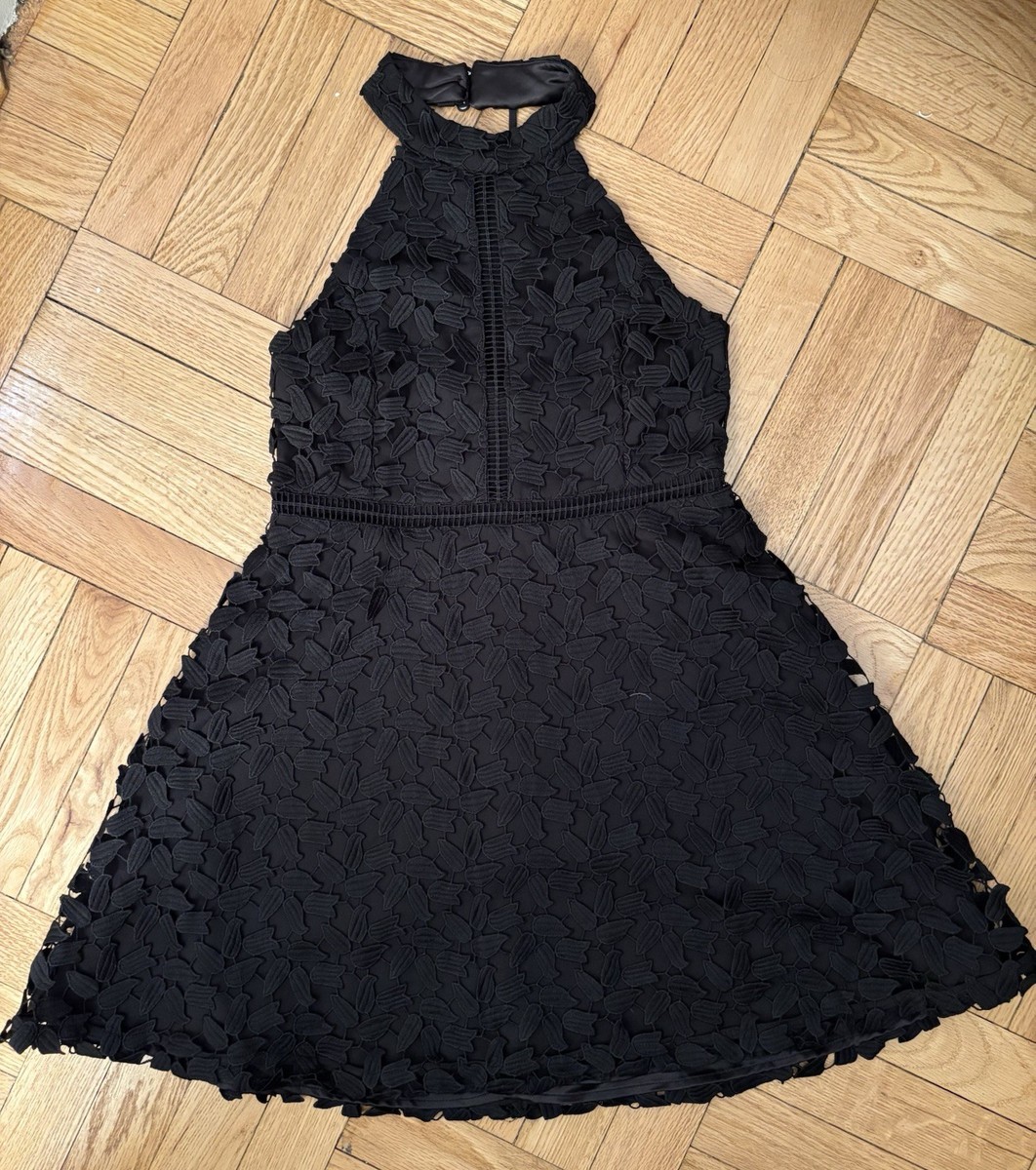 bardot junior black lace dress Bardot Girls' Wednesday Organza Trim Dress