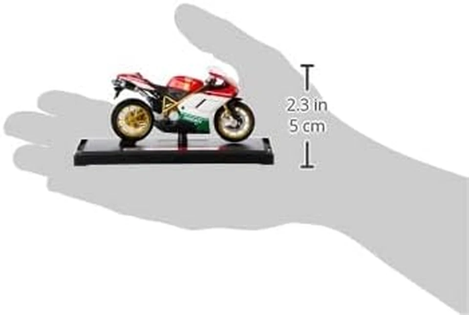 Ducati 1098S -1:18 Scale - Modellino Di Moto Da Collezione in Pressofusione Incr - Immagine 4 di 4