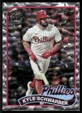 2024 Topps #89B2-42 Kyle Schwarber 1989 Topps Baseball 35th Anniversary Foil