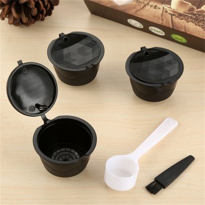 3X Nescafe Dolce Gusto Capsules Pods Cup Coffee Foaming Filter Black i Cafilas