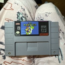 Nintendo Super Mario World Snes Platformer Ntsc-uc 1991 Dw19 Nintendo Super Mario World Snes Platformer Ntsc-uc 1991 Dw19
