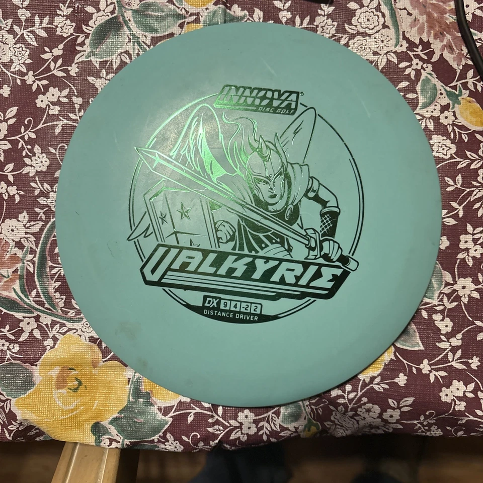 Early Run Innova Halo Star Valkyrie Disc Golf - Green 175g Purple - - Image 3 of 4