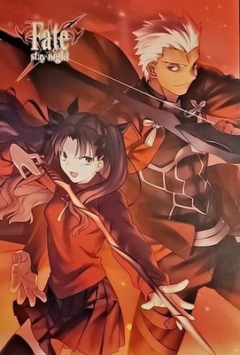 Fate Stay Night - Anime Poster print 11''x17'' home decor