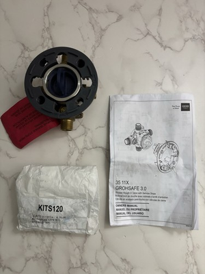 #ad Grohe 35110000 Grohsafe 3.0 Pressure Balance Rough In Valve 1 2quot; Universal $37.97