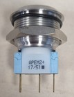 Apem Components Push Button 3 pin AV22LB404 -3 Ref00190 .
