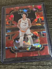 2024 Panini Select WNBA - Concourse Brittney Griner #68 Red Ice Prizm